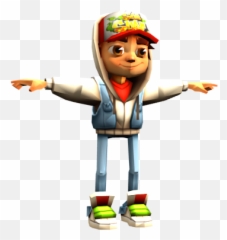 Mobile - Subway Surfers Jake The Models Resource Character png
