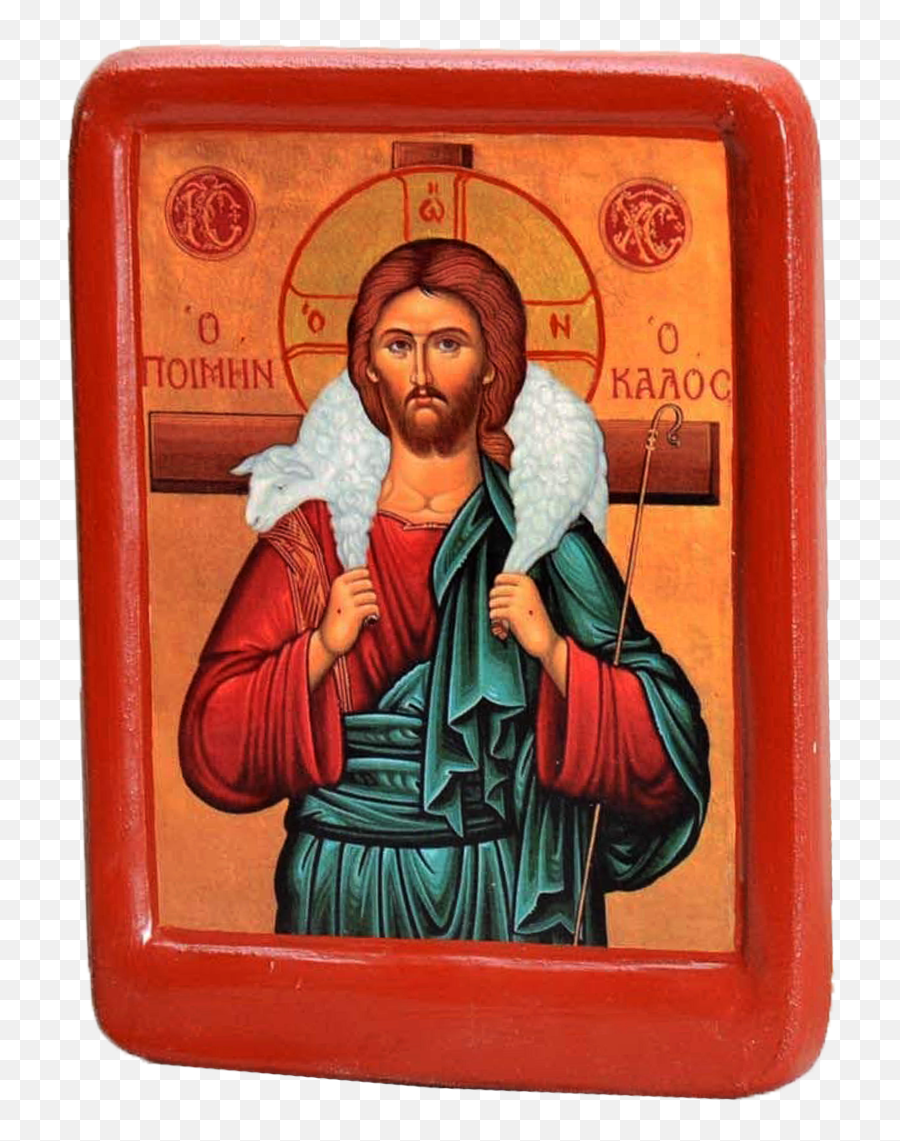 Icon Jesus Christ Good Shepherd - Free Clipart Of Jesus The Good Shepherd Png,Christ Icon