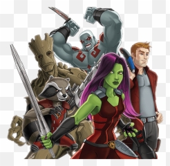 Guardians Of The Galaxy 05 Comics - Cartoon Png,Gamora Png