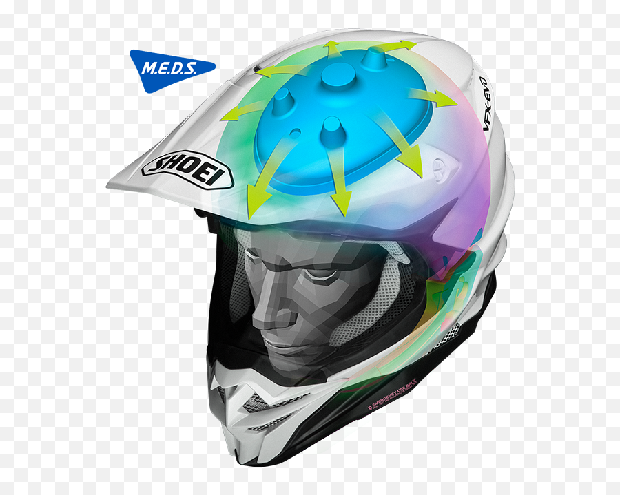 Shoei 2021 Vfx - Evo Offroad Sports Dirt Bike Racing Shoei Vfx Evo Meds Png,Icon Airframe Visor
