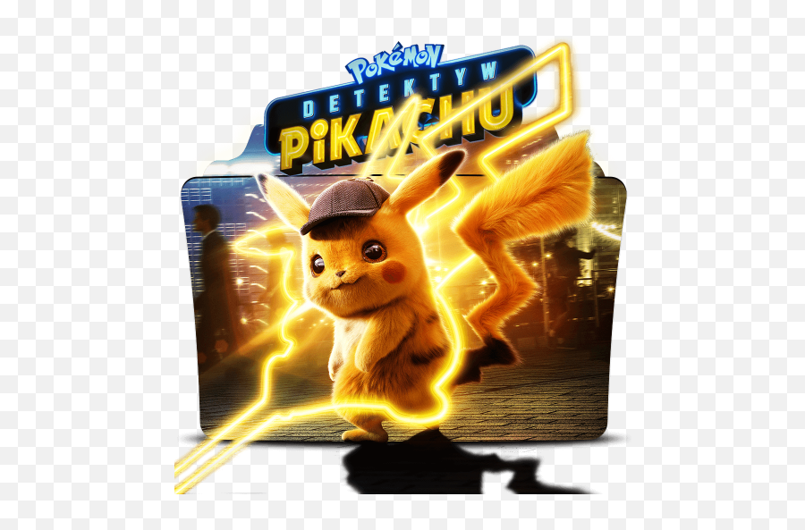 Pokemon Detectiv Moive Folder Icon - Detective Pikachu Png,Pokemon Folder Icon