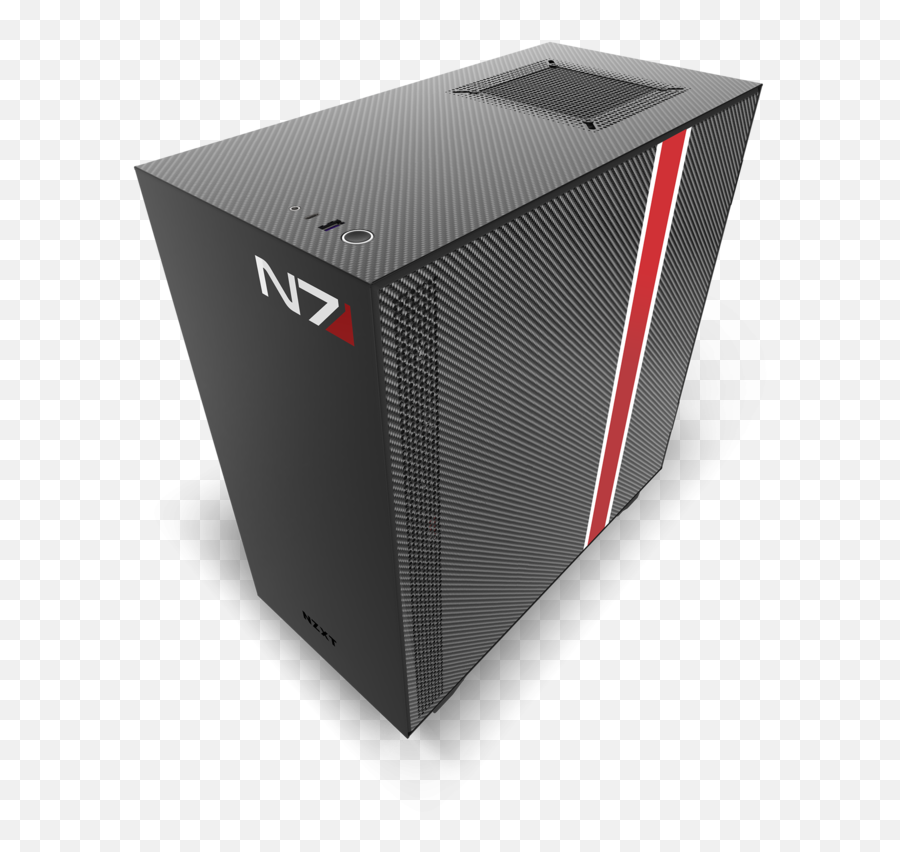 Nzxt Unveils Crft 07 H510i Mass Effect Limited Edition Pc Case - Nzxt Mass Effect Png,Mass Effect Rounded Icon