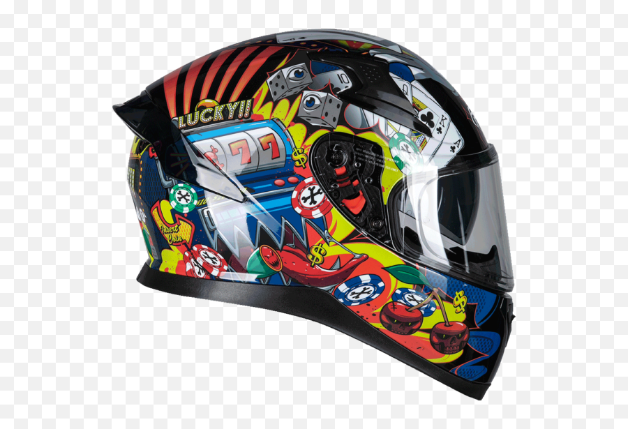 Snake Lucky Pilot Helmets - Motorcycle Helmet Png,Icon Airframe Pro Carbon