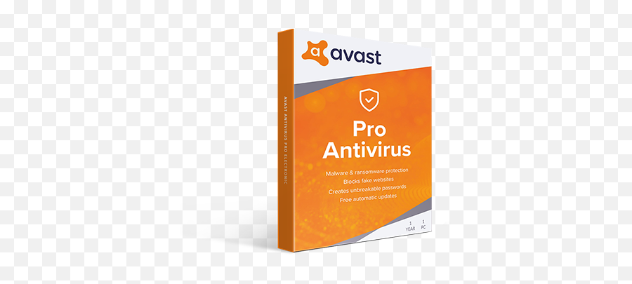 Avast Antivirus Pro Electronic License 1y1pc - Horizontal Png,Avast Antivirus Icon