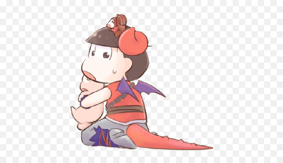 Osomatsudragón - 03 Fictional Character Png,Osomatsu Icon Maker