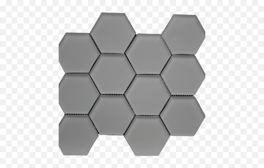 Maniscalco Simpson Desert Glass Hexagon - Doe Skin Matte Glass Png,Hexagon Pattern Png