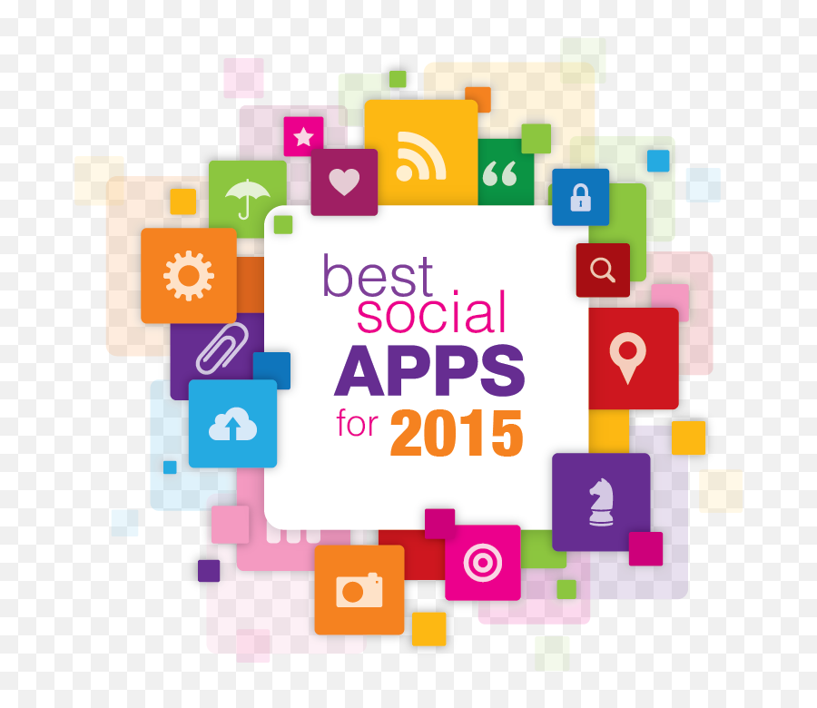 Apps To Help You Rock The Social Media Scene In 2015 Best - Apps For Schools Png,Official Facebook Icon 2015