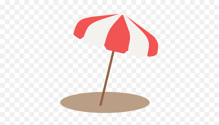 Download Beach Umbrella Clipart Png - Cute Beach Umbrella Cartoon,Beach Clipart Transparent Background