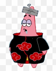 Download Squidward Dab Png - Spongebob And Patrick Naruto,Dab Png