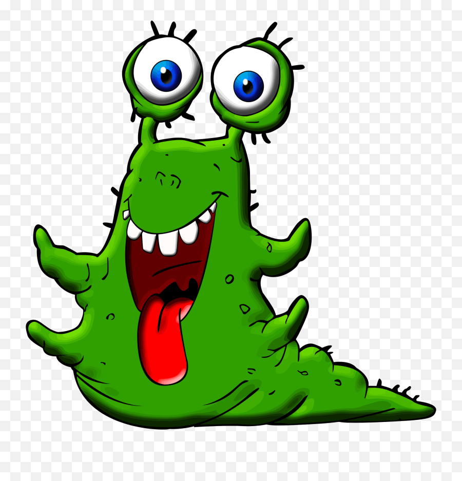 Monster Slug Snail - Slime Monster Clipart Png,Green Slime Png
