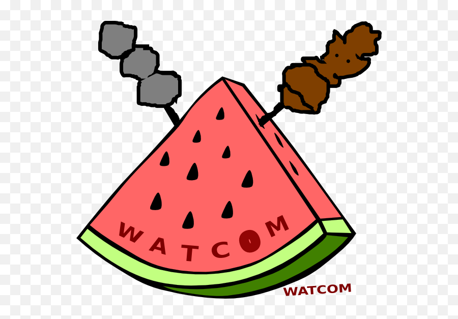 Watcom Clip Art - Watermelon Slice Clipart Png Download Watermelon Clip Art,Watermelon Slice Png
