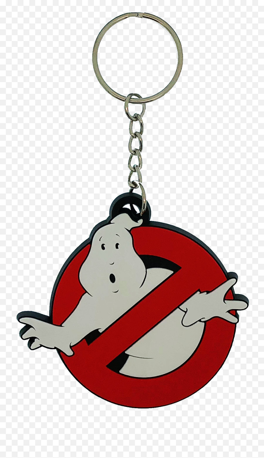 Ghostbusters Rubber Key Chain - Ghostbusters Keychain Png,Ghostbusters Logo Transparent