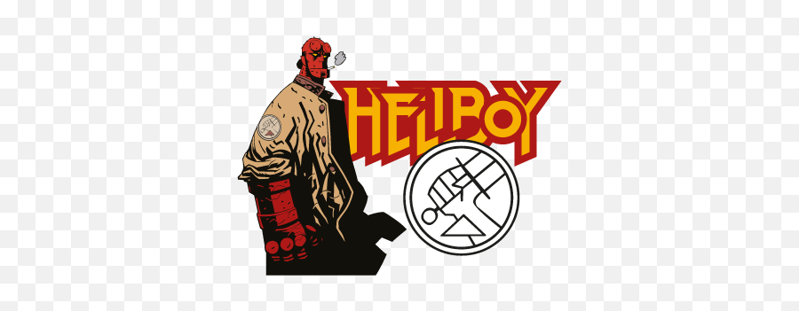 Hellboy Logo Vector - Hellboy Sticker Png,Hellboy Png