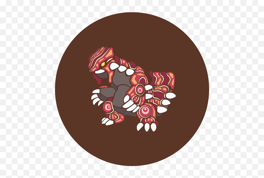 Groudon Button Izel Studios - Circle Png,Groudon Png