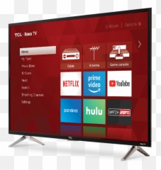 28 Hd Smart - TV with ROKU Rental 40 Tv Tcl png