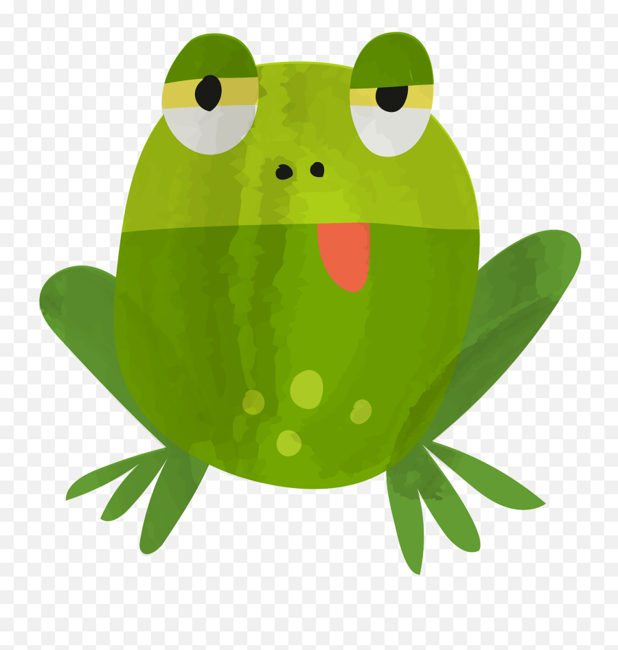 Frog Clipart - Bufo Png,Frog Clipart Png