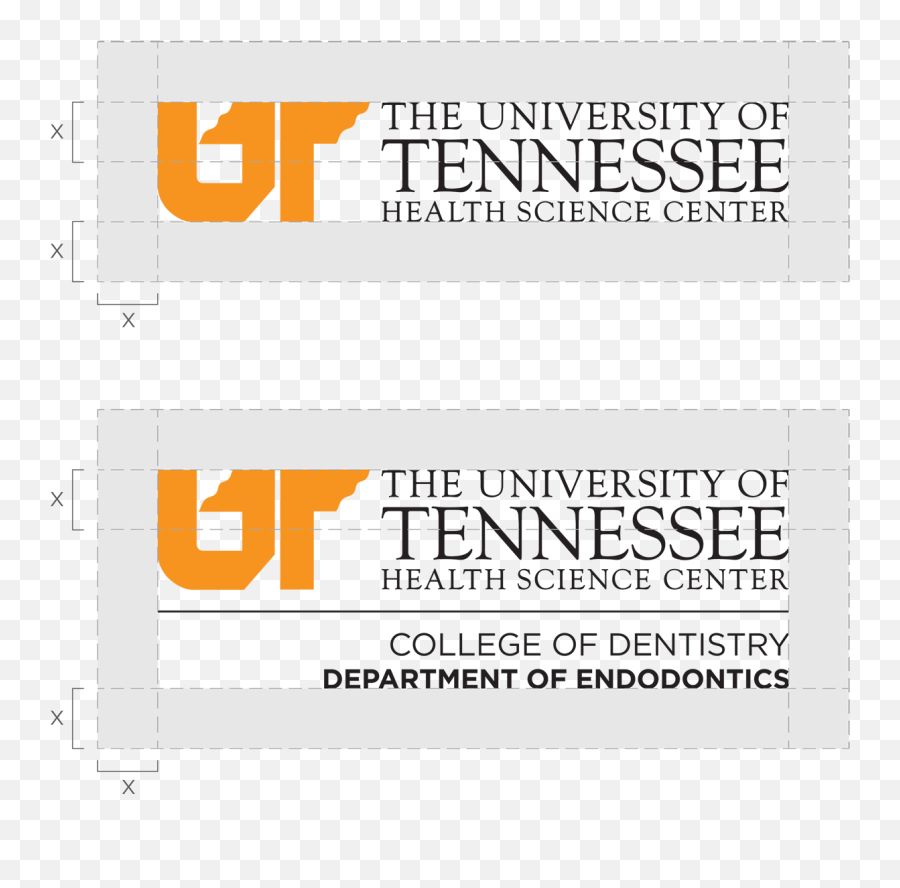 Logo Usage Logos Uthsc Branding Guidelines - University Of Tennessee Knoxville Png,Orange Dots Logo