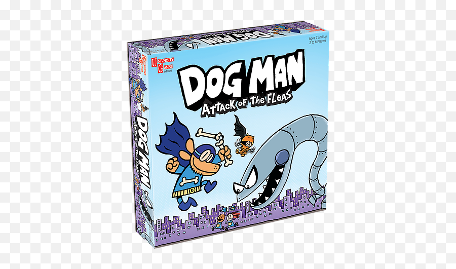 Dog Man Board Game Just Kidding - Dog Man Attack Of The Fleas Png,Hot Dogs Png