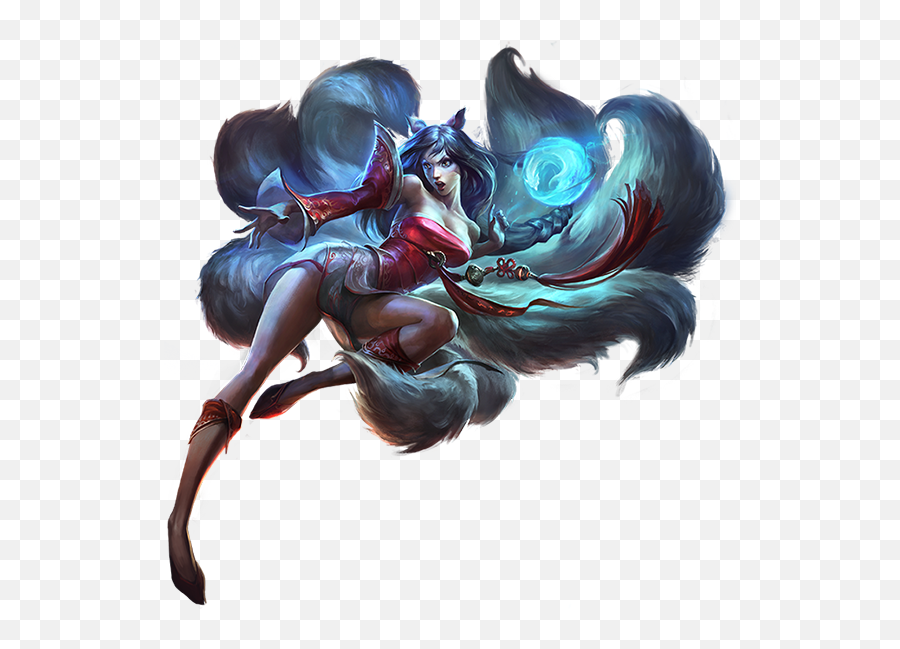 Download Hd Ahri - Ahri Png League Of Legends,Ahri Png