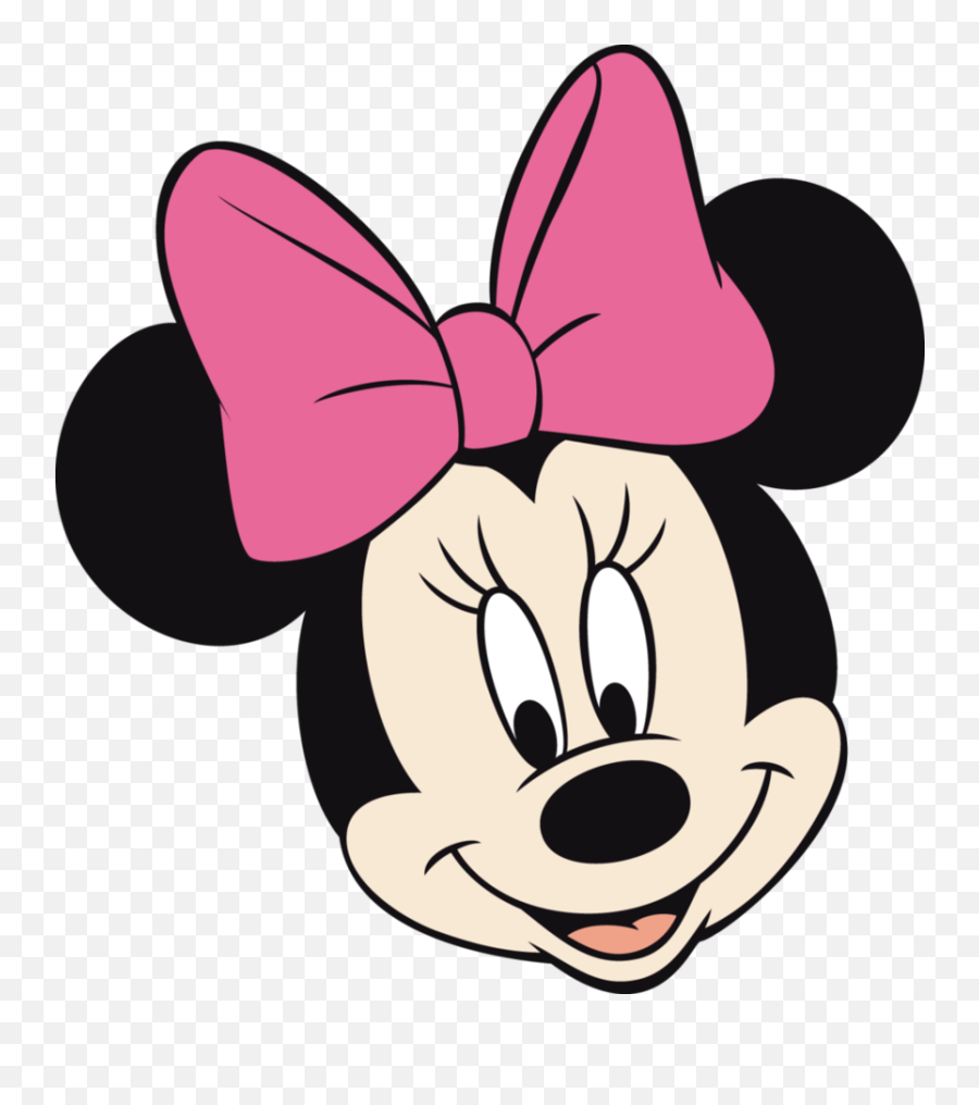 Minnie Mouse Face Png Transparent - Minnie Mouse Face Vector,Baby Minnie Mouse Png