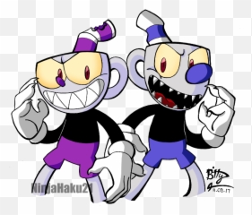 Helper And Mugman X Reader - Evil Cuphead And Mugman Png,Cuphead Png