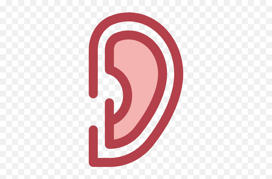 Ear - Ear Icon Png Pink,Ear Icon Png