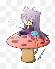 Drawn Cheshire Cat Anime - Alice In Wonderland Anime Alice Cheshire Cat Alice In Wonderland Transparent Background Png,Cheshire Cat Png