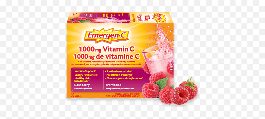 Emergen - C Raspberry Emergenc Canada Png,Raspberry Png