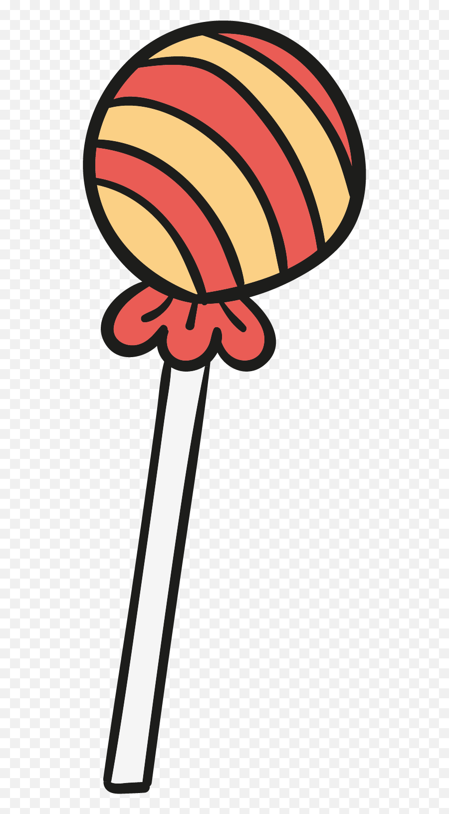 Cartoon Lollipop Png Picture 499295 - Lollipop Candy Clipart,Candy Clipart Png