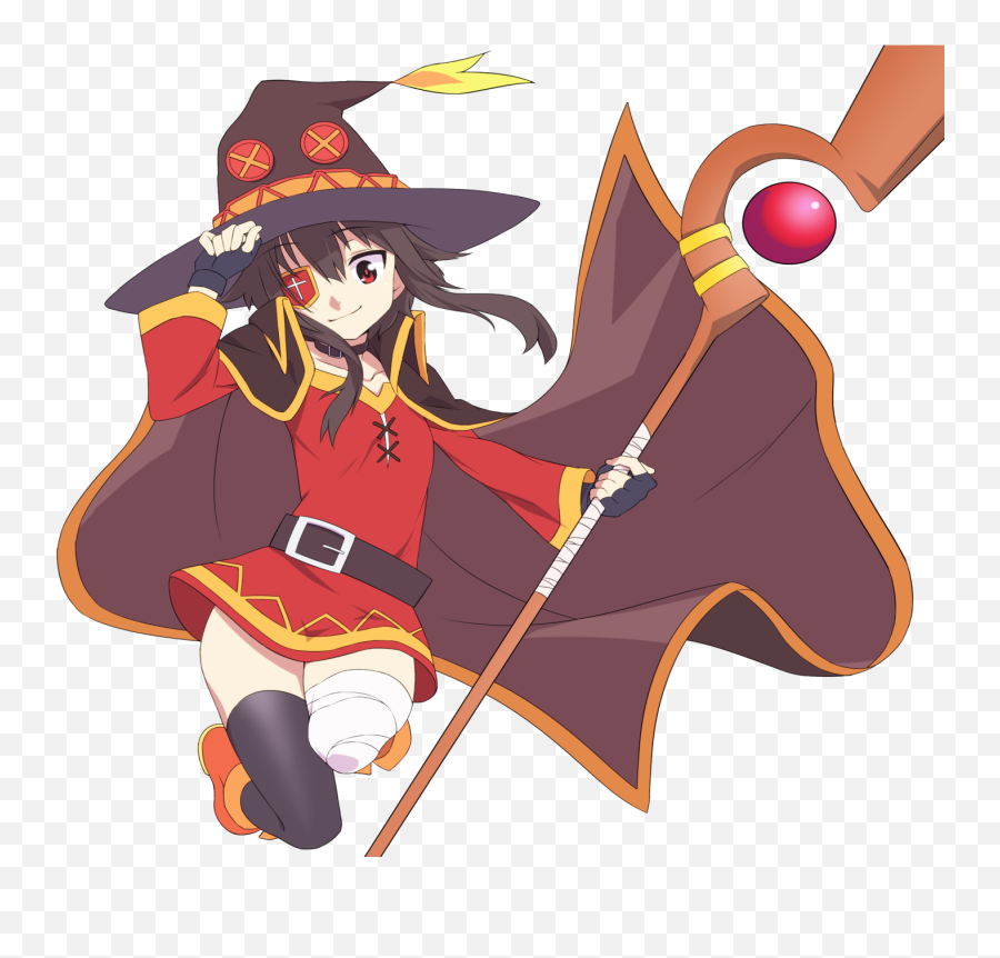 Animekonosuba U2013 Godu0027s Blessing - Megumin Konosuba Transparent Png,Megumin Png