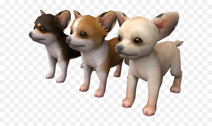 Ds Dsi - Nintendogs Chihuahua The Models Resource Nintendogs Dogs Png,Chihuahua Png