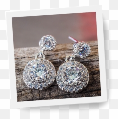 Preusser Jewelers - Solid Png,Diamond Earrings Png