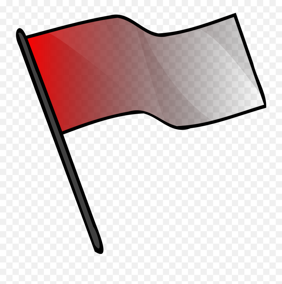 Red Flag Svg Vector Clip Art - Svg Clipart Png,Blank Flag Png