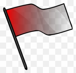 Red Flag Svg Vector Clip Art - Clipart png
