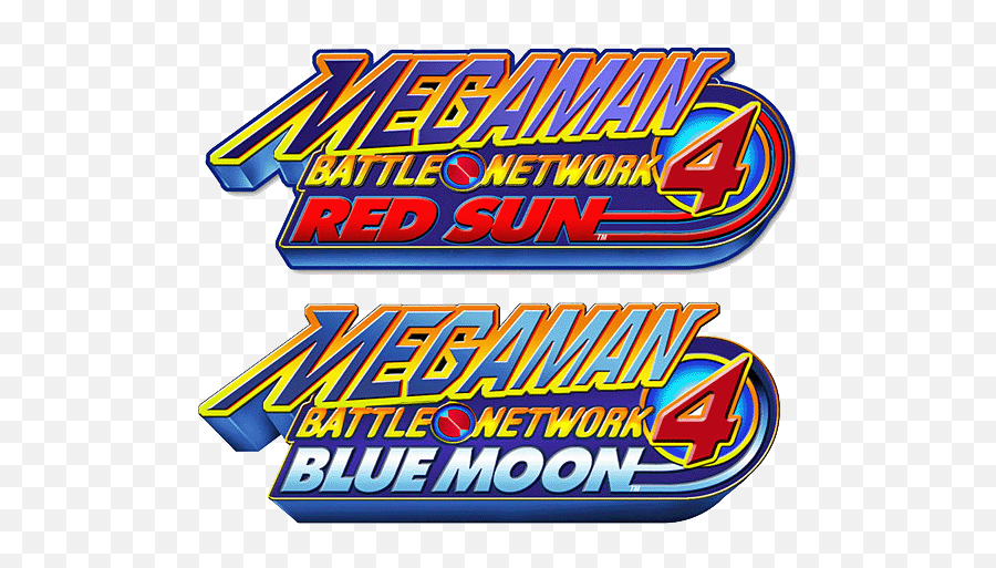 Mega Man Battle Network 4 Video Game Jrpg Action Rpg - Megaman Battle Network 4 Logo Png,Megaman Logo