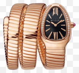 Serpenti Tubogas Watch 101814 - Bvlgari Serpenti Watch Price Png,Gold Watch Png