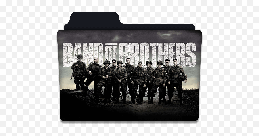 Band Of Brothers Tv Show Folder Icon - Band Of Brothers Folder Png,Icon Band