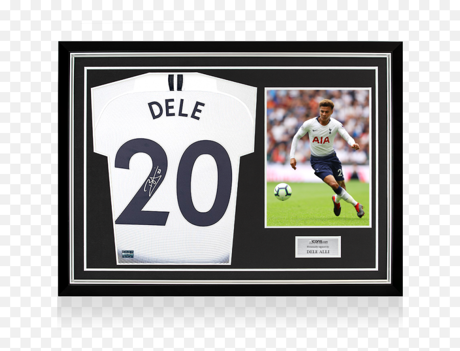 Dele Alli Back Signed Tottenham Hotspur - Player Png,Spurs Icon