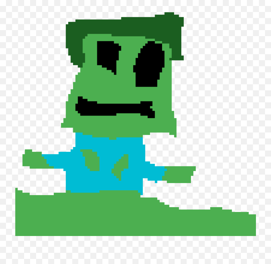 Pixilart - Minecraft Zombie By Devoncreeper Illustration Png,Minecraft Zombie Png