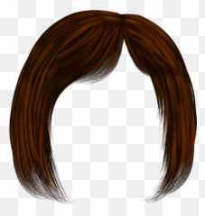 Random Girly Graphics Hair In Png Format - Girl Cartoon Hair Png,Wigs Png