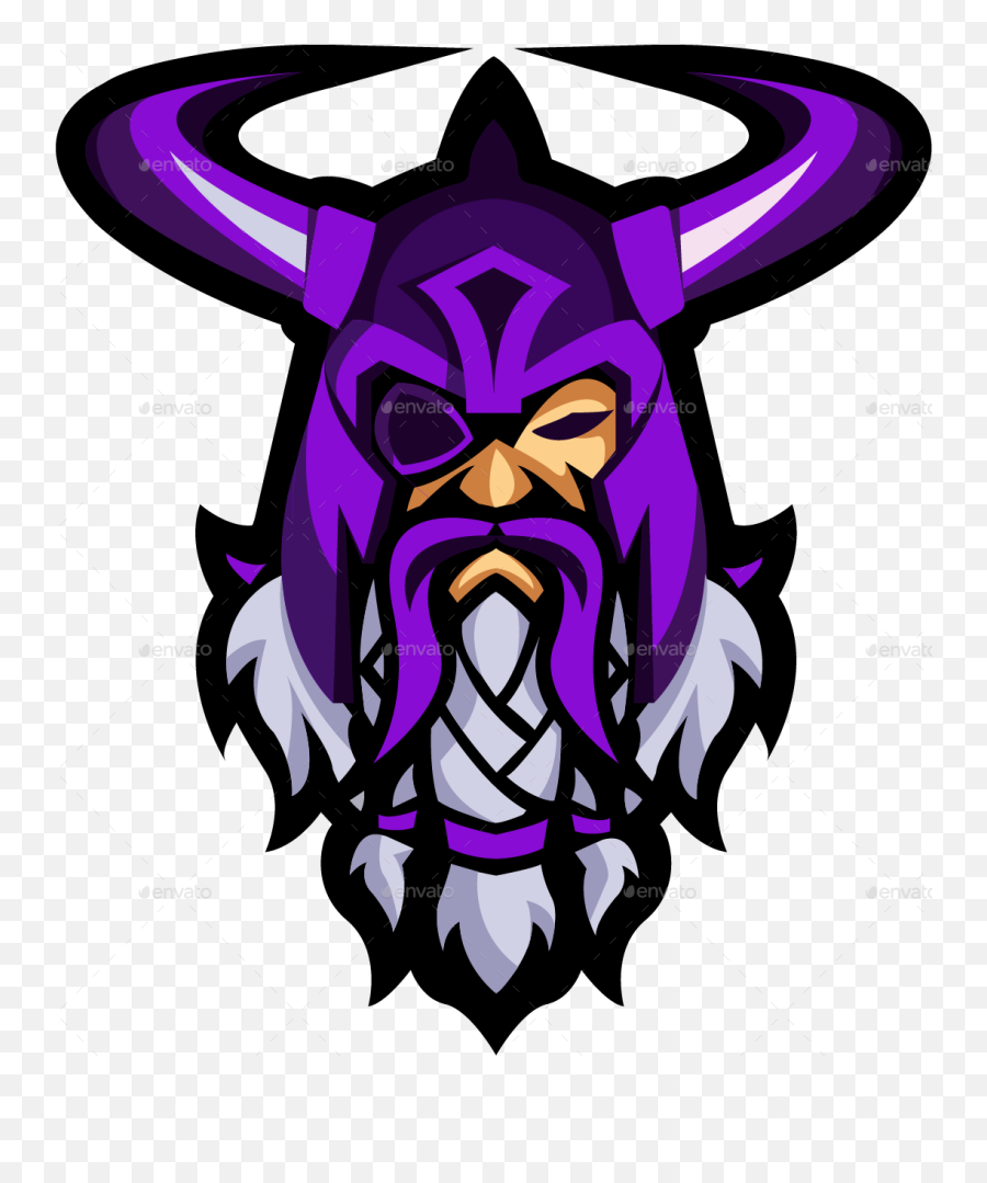 Odin Logo Esport - Mascot Logo Png Free,Viking Png