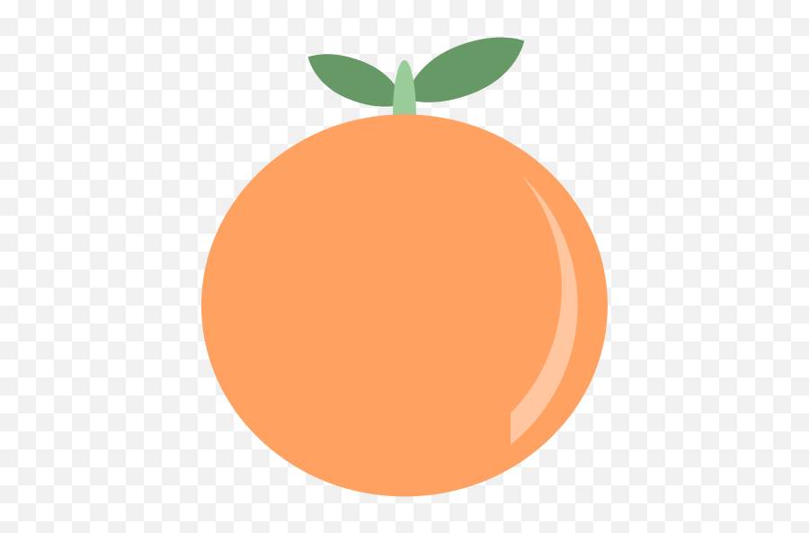 Fruit Orange Free Icon Of Fruits Icons - Transparent Orange Fruit Icon Png,Orange Icon Png