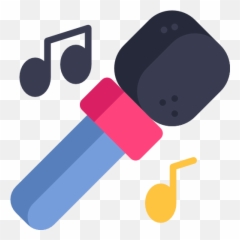 Karaoke - Free music icons Language png