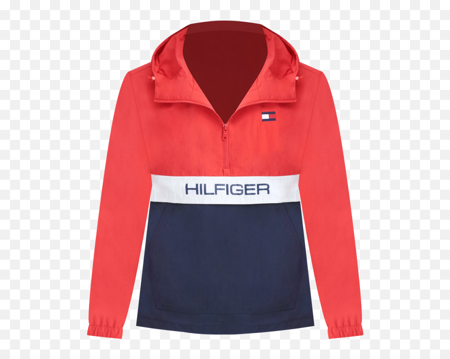 Tommy Hilfiger Menu0027s Taslan Popover Jacket Created For - Long Sleeve Png,Icon 1000 Hood Leather Jacket