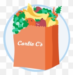 Buying Groceries Raleigh - Durham Earn cashback at Carlie Language png