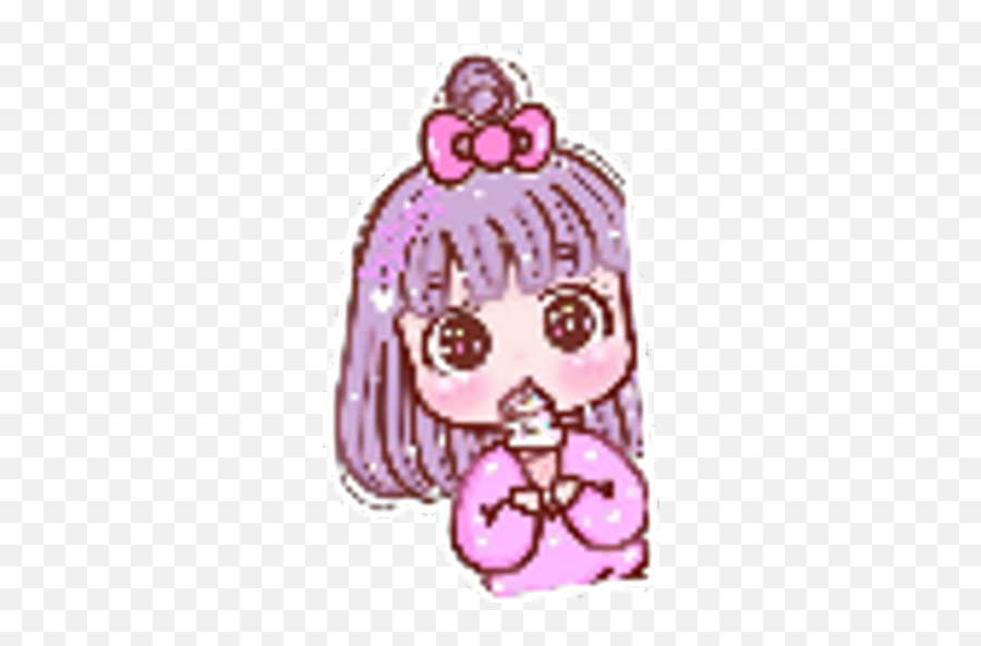 Sticker Maker - Cute And Cute For Women Png,Pastel Anime Girl Icon