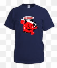 Tim Topping T - Shirts Kool Aid At Cotton Cart Navy Png,Kool Aid Man Transparent