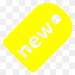 Yellow New Badge Icon - Free yellow icons New Icon Png