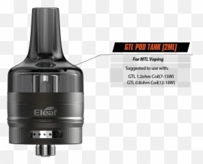 Istick T80 With Gtl Pod Tank - Eleaf electronic cigarette Clean A png