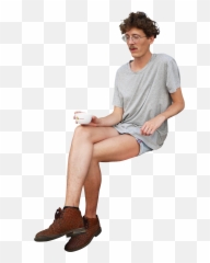 People Sitting - Man Sitting Png,People Sitting Png